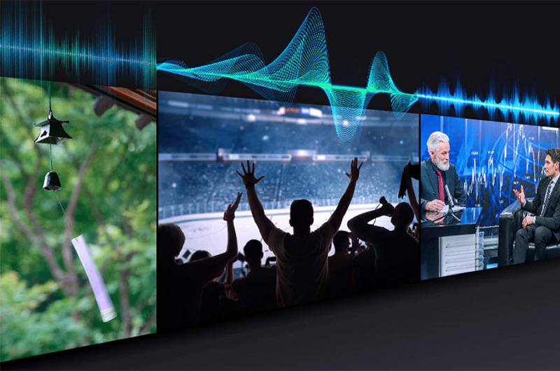 Adaptive Sound (Pro) tối ưu âm thanh theo nội dung trên tivi Samsung