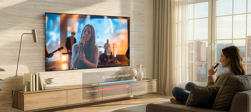 Chế độ tách âm thanh theo yêu cầu bằng AI