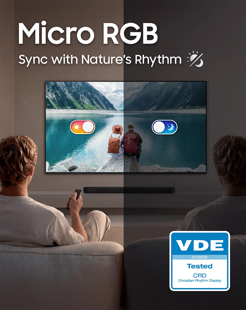 Chứng nhận Circadian Rhythm Display: Cân bằng nhịp sinh học