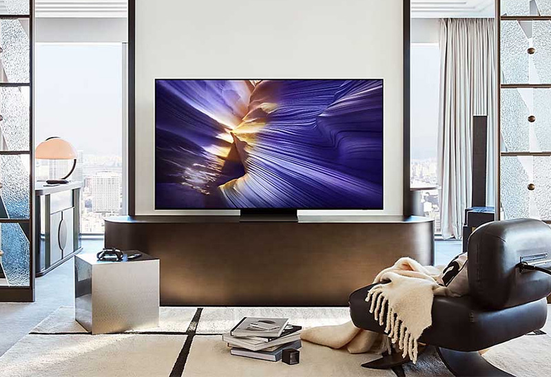 Tivi Samsung OLED 4K Vision AI 55 Inch QA55S90F Multi View