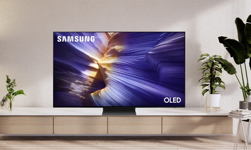 Tivi Samsung OLED 4K Vision AI 77 Inch QA77S90F màn hình lớn