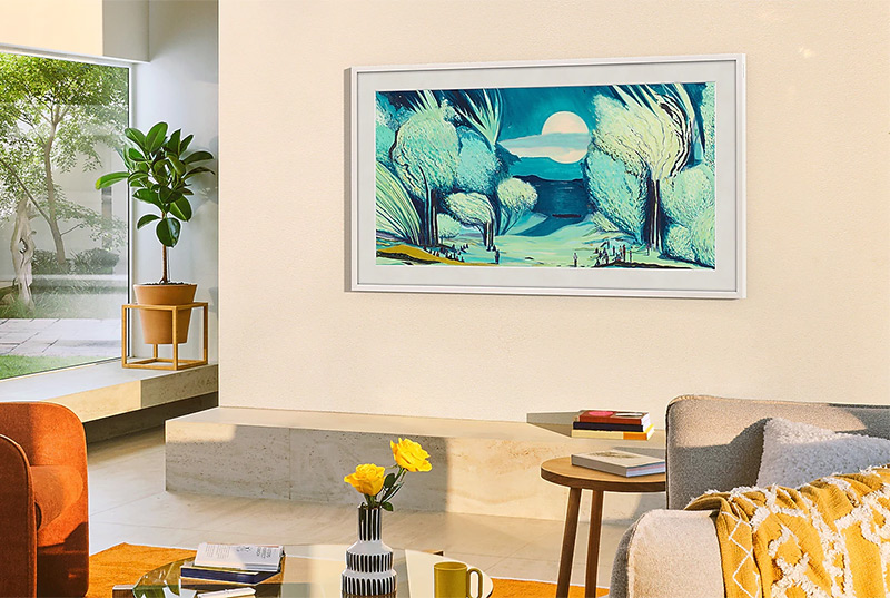 Tivi The Frame QLED Samsung 4K Vision AI 65 Inch QA65LS03F