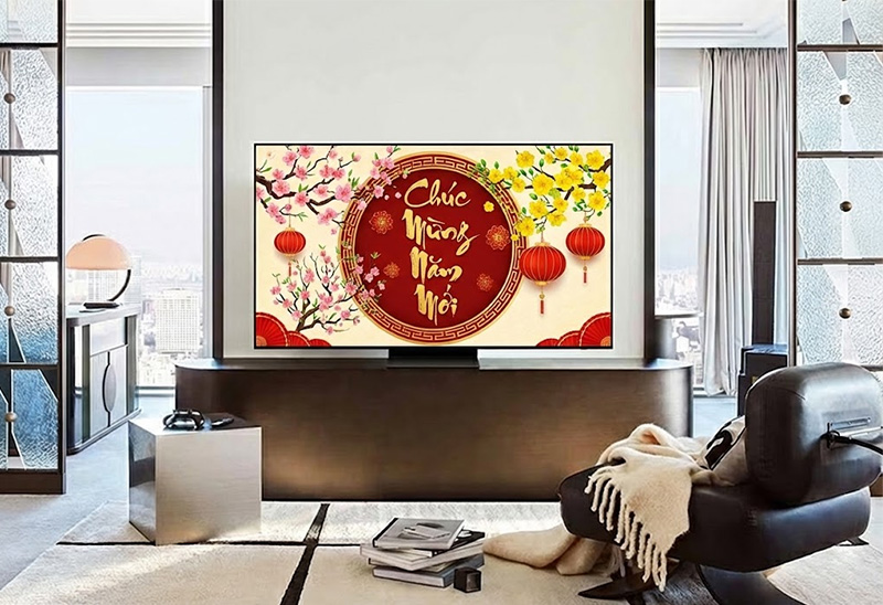 Tivi cao cấp Samsung OLED 4K Vision AI 65 Inch QA65S90F