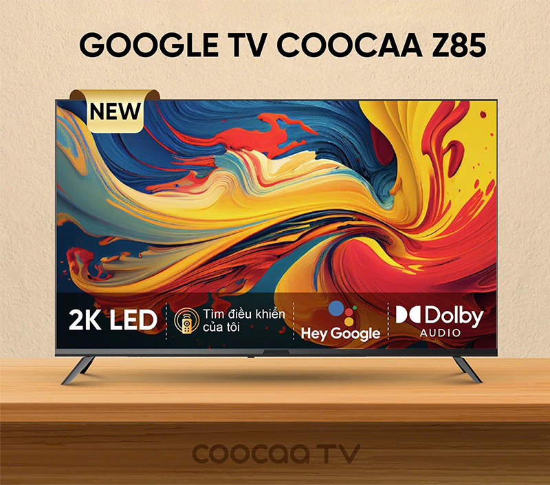 Google Tivi Coocaa Full HD 40 Inch 40Z85