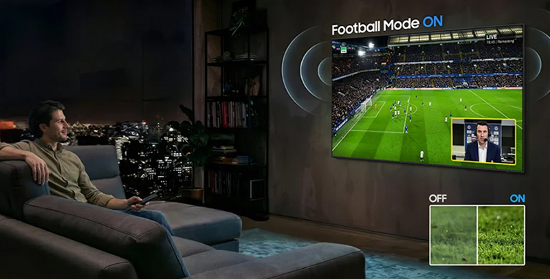Trải nghiệm thể thao bùng nổ với Football Mode