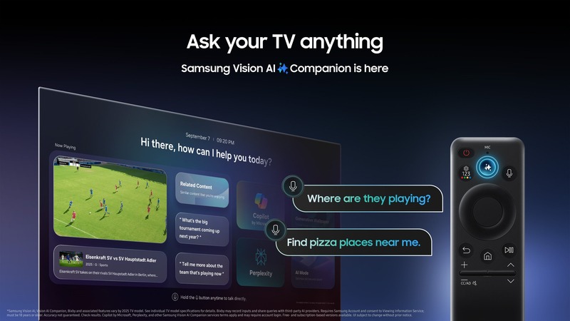 Đột phá trải nghiệm tương tác với Samsung Vision AI Companion