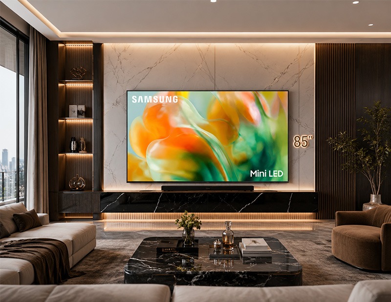 Tivi Samsung Mini LED 4K 85 Inch UA85M80HA màn hình siêu lớn