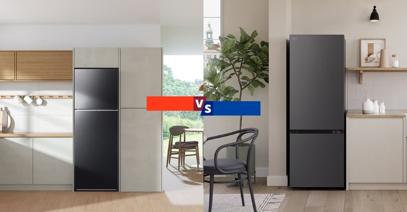 Nên mua tủ lạnh ngăn đá trên hay ngăn đá dưới?