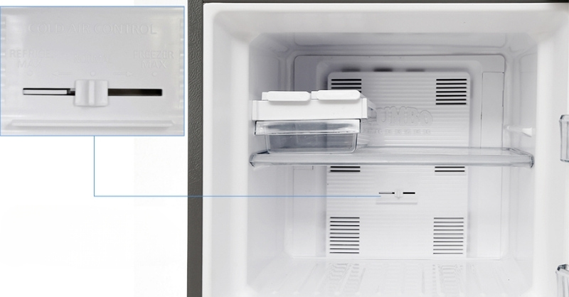 Thanh trượt chỉnh lượng gió ngăn đá tủ lạnh