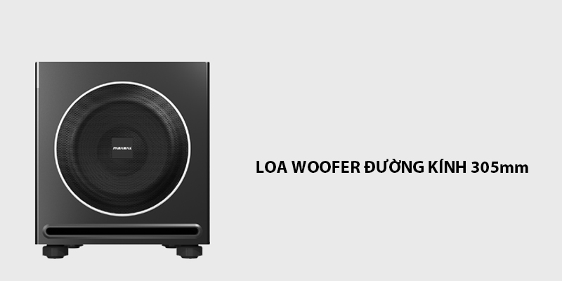 Loa woofer đường kính 305mm - Âm trầm sâu lắng