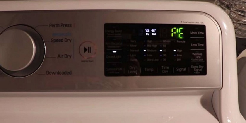 Lỗi PE trên máy giặt LG và cách khắc phục