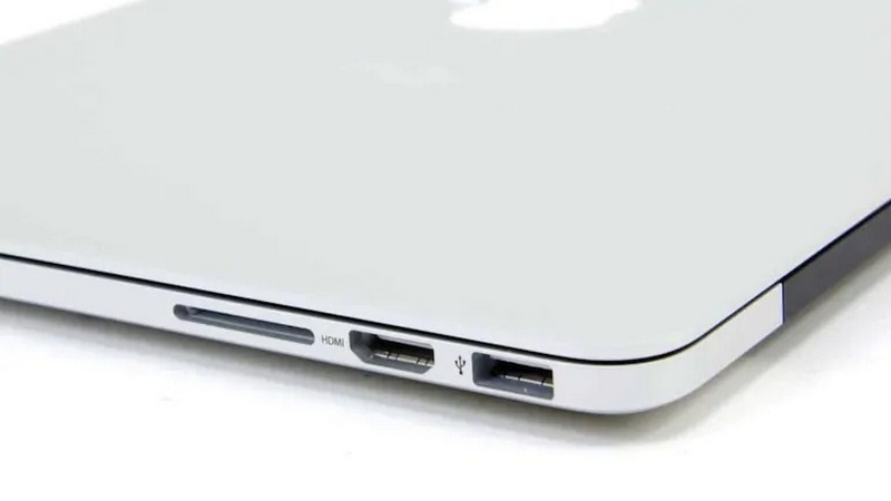 Các sản phẩm Macbook hiện nay đều được trang bị thêm cổng HDMI.