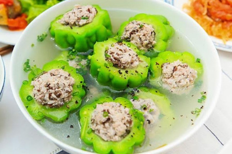 Canh khổ qua nhồi thịt