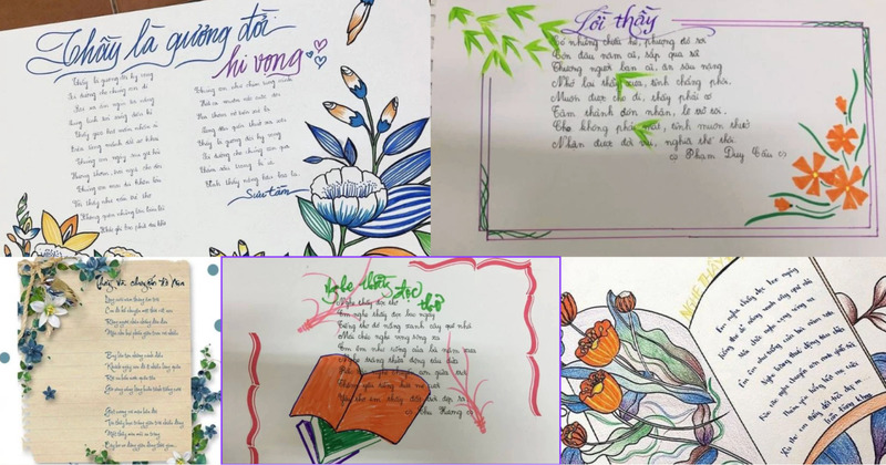 Tập san nhiều bài thơ 20/11