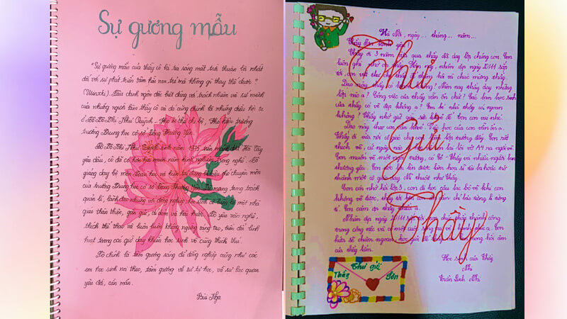 Tập san bài Sự gương mẫu và Phút giãi bày