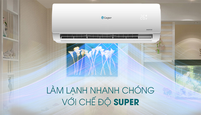 Chế độ làm lạnh nhanh Turbo