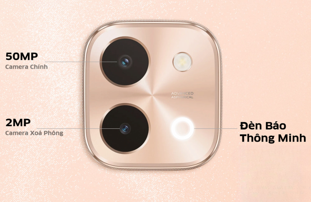 Hệ thống camera trên Vivo Y28 8GB 256GB