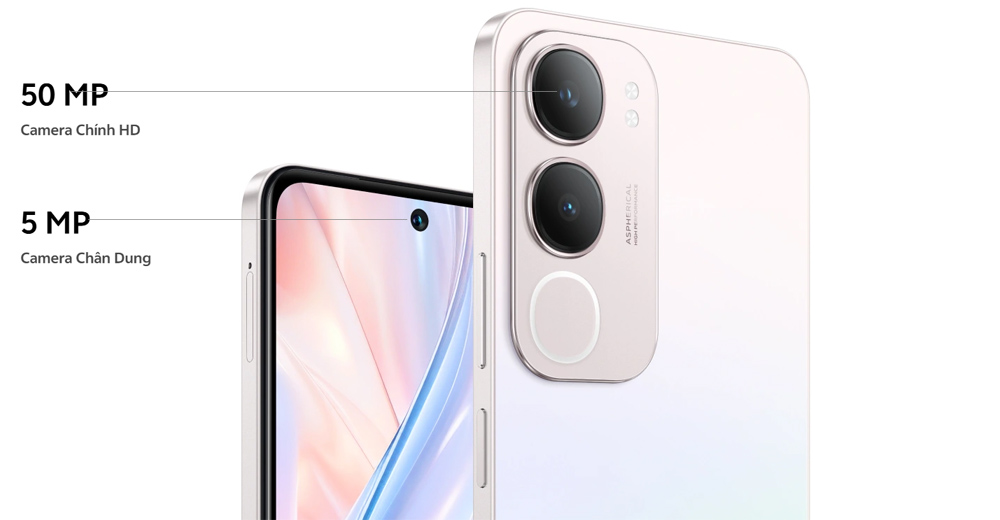Vivo Y19s 6GB 128GB có camera chính 50MP