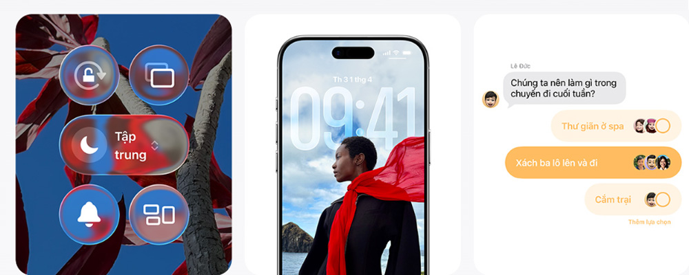 iOS 26 trên iPhone Air mang đến giao diện hiện đại với hiệu ứng Liquid Glass
