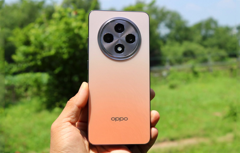 Diện mạo mỏng nhẹ tinh tế của OPPO Reno12 F 5G