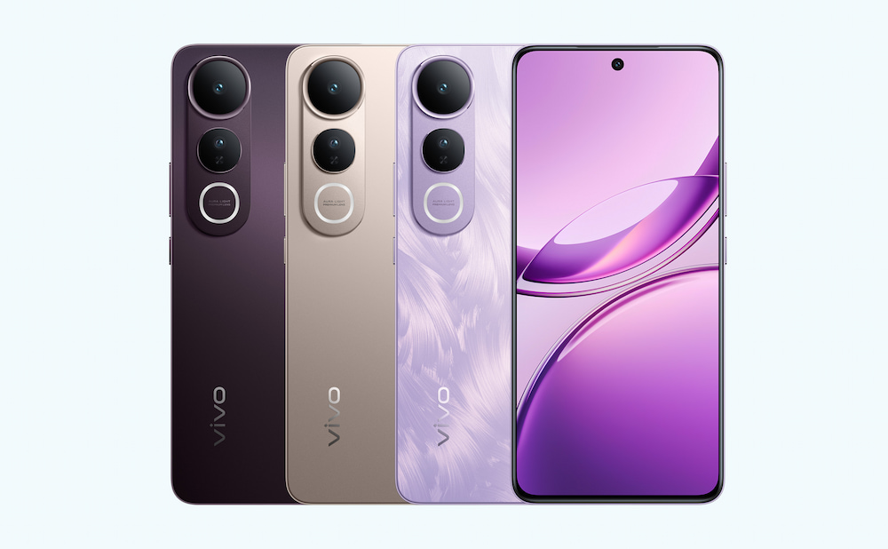 Ba phiên bản màu trên Vivo V50 Lite 5G