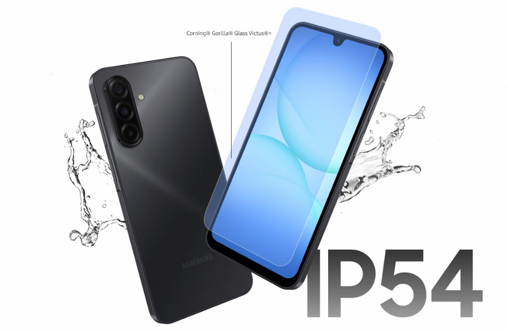 Galaxy A17 8GB 128GB đạt chuẩn IP54