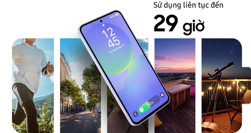 Samsung Galaxy A36 8GB 128GB có viên pin lớn