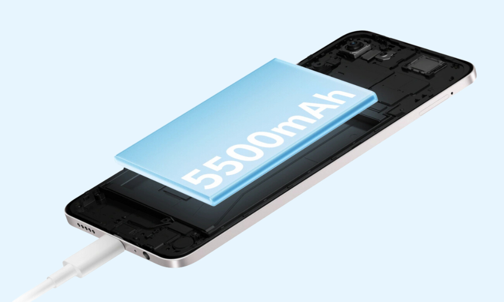 Vivo Y19s được trang bị pin 5500mAh