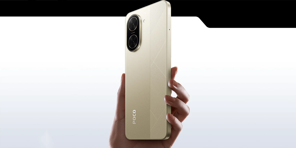 Xiaomi POCO C71 có thiết kế mỏng nhẹ