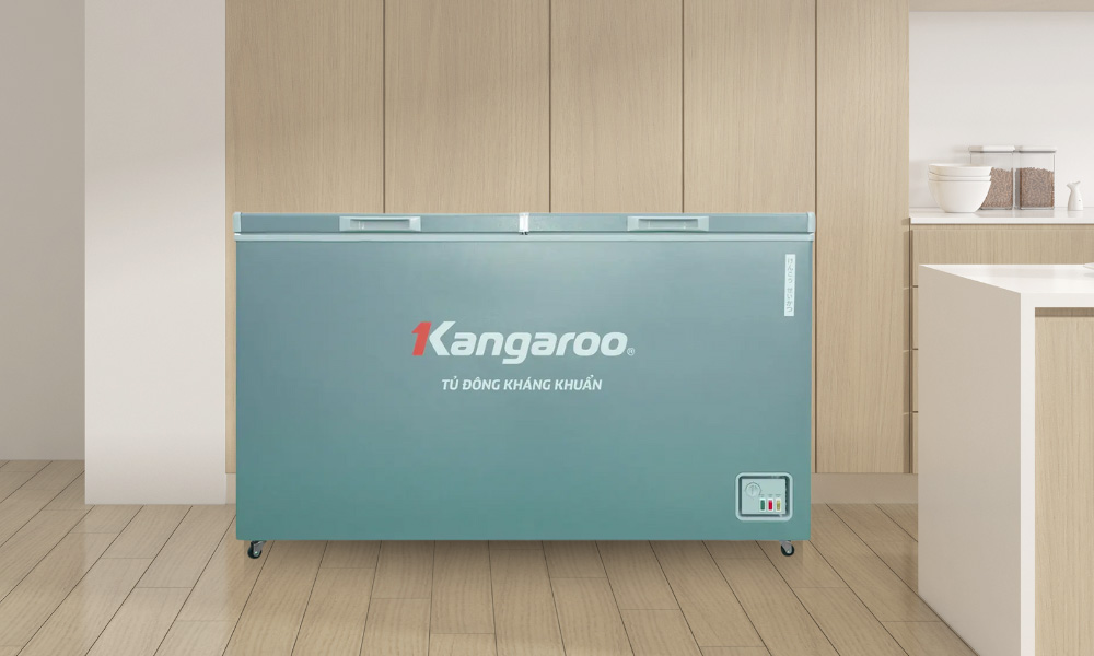 Tủ Đông Kangaroo Inverter 375 Lít KGFZC375IG1 có thiết kế cải tiến