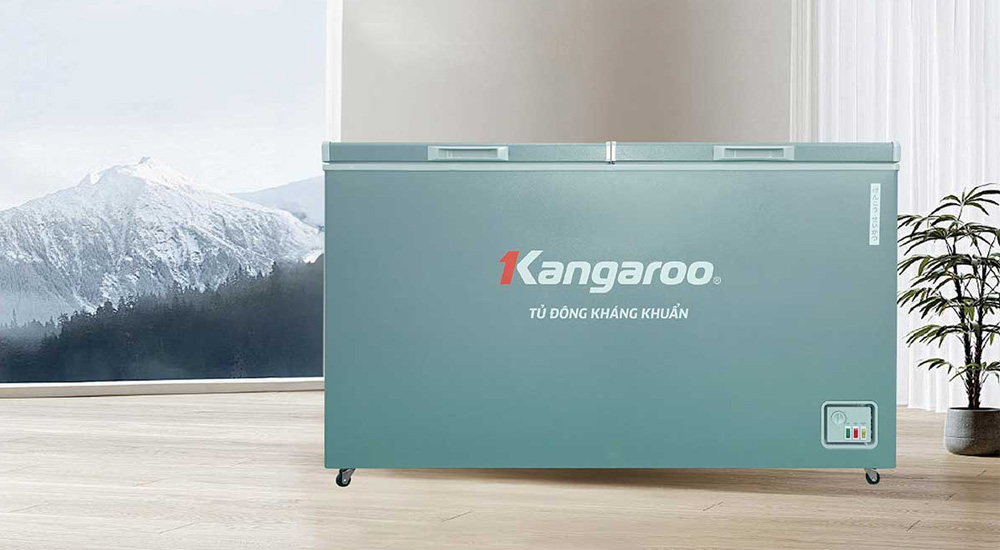 Dễ dàng di chuyển Tủ Đông Mát Kangaroo KGFZA415IG2