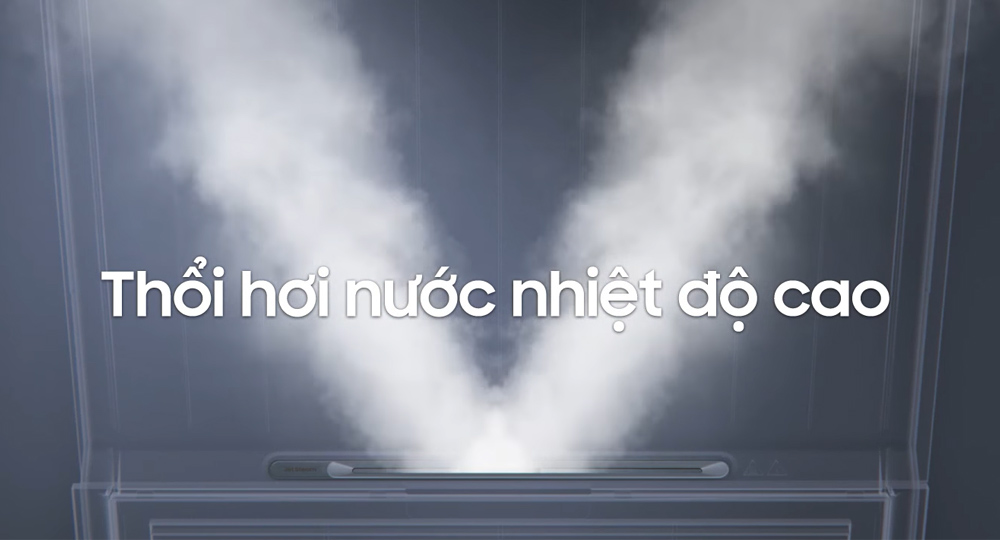 Công nghệ Dual JetSteam khử mùi hiệu quả