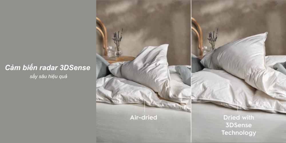 Máy Sấy EDH902R9SC đo độ ẩm vải