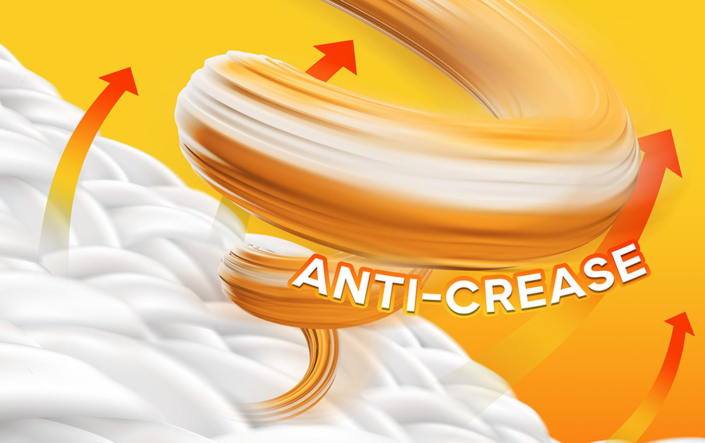 Tính năng Anti-Crease đảo lồng sấy trong 10 phút sau khi kết thúc chu trình sấy