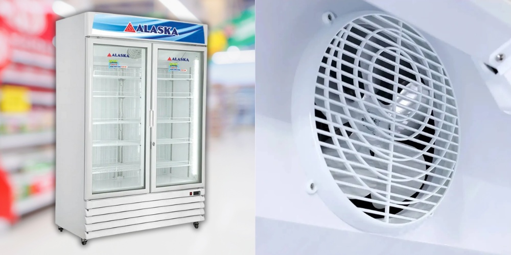 Tủ Mát Alaska 745 Lít IF-700G2 làm lạnh bằng quạt