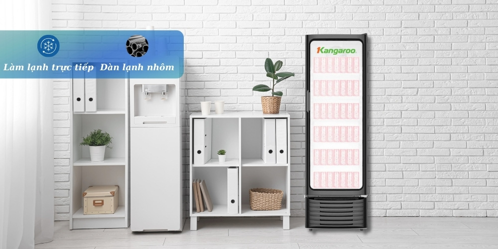 Tủ Mát KGSC250N1 đảm bảo luồng khí lạnh tỏa đồng đều
