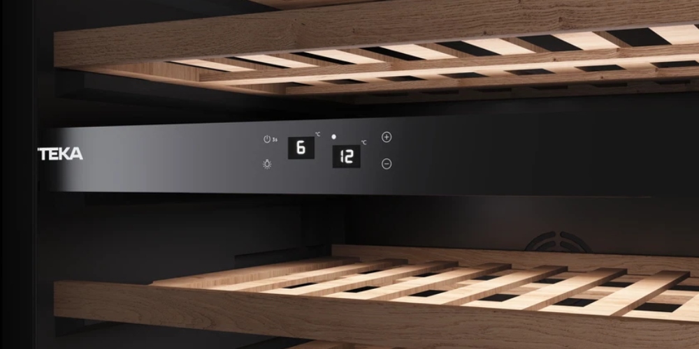 Tủ Ướp Rượu Teka RVU 20046 GBK với hệ thống chống rung