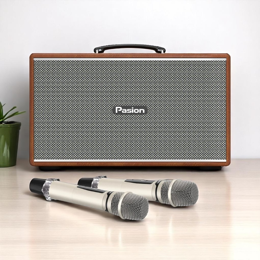 Micro không dây loa di động xách tay Paramax PASION Enzo (Brown Leather)
