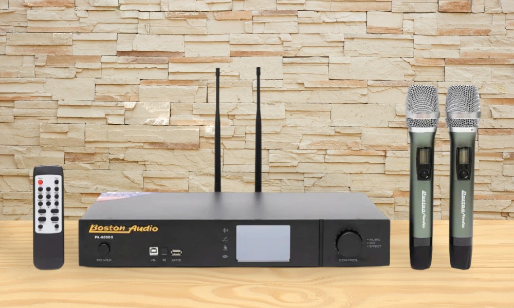 Amply 3 In 1 Boston Audio BA 7000 II gây ấn tượng với thiết kế hiện đại