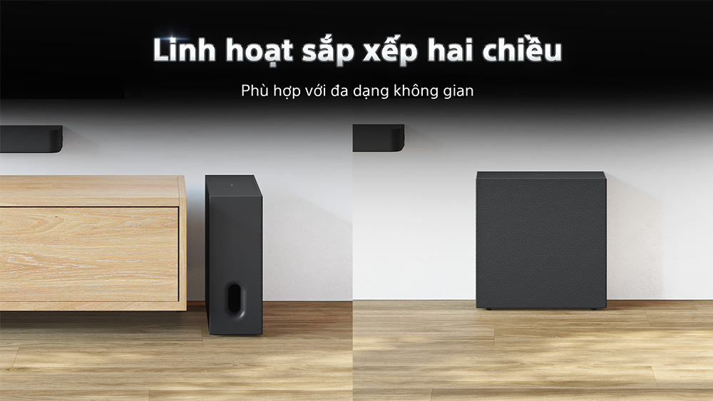 Sản phẩm có khả năng bố trí đa hướng