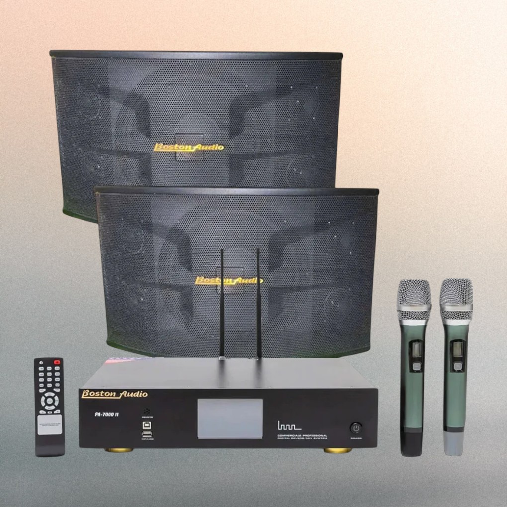 Combo Amply 3 IN 1 Boston Audio BA 7000 II, Loa thùng Boston Audio BA-500V