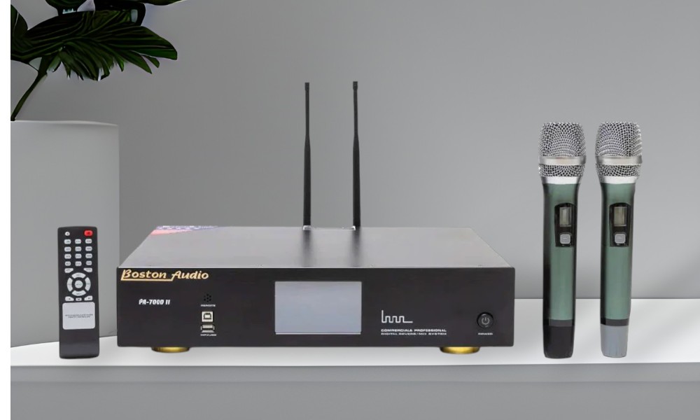 Amply 3 In 1 Boston Audio BA 7000 II gây ấn tượng với thiết kế hiện đại