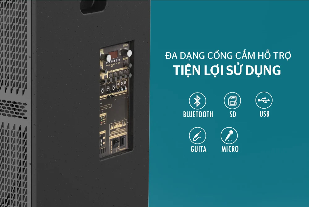 Đa dạng phương thức kết nối có dây và không dây