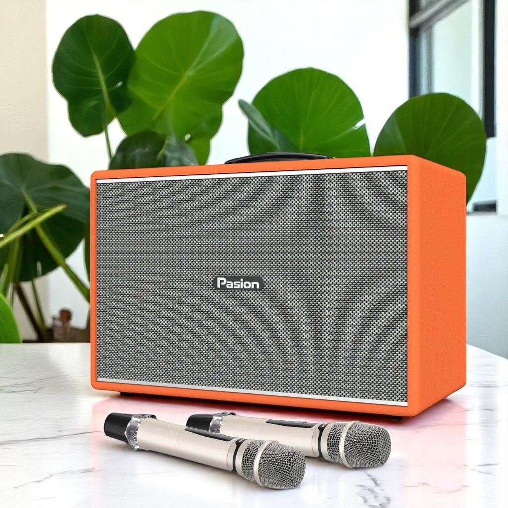 Micro đi kèm loa di động xách tay Paramax PASION Mozo (Màu Cam)