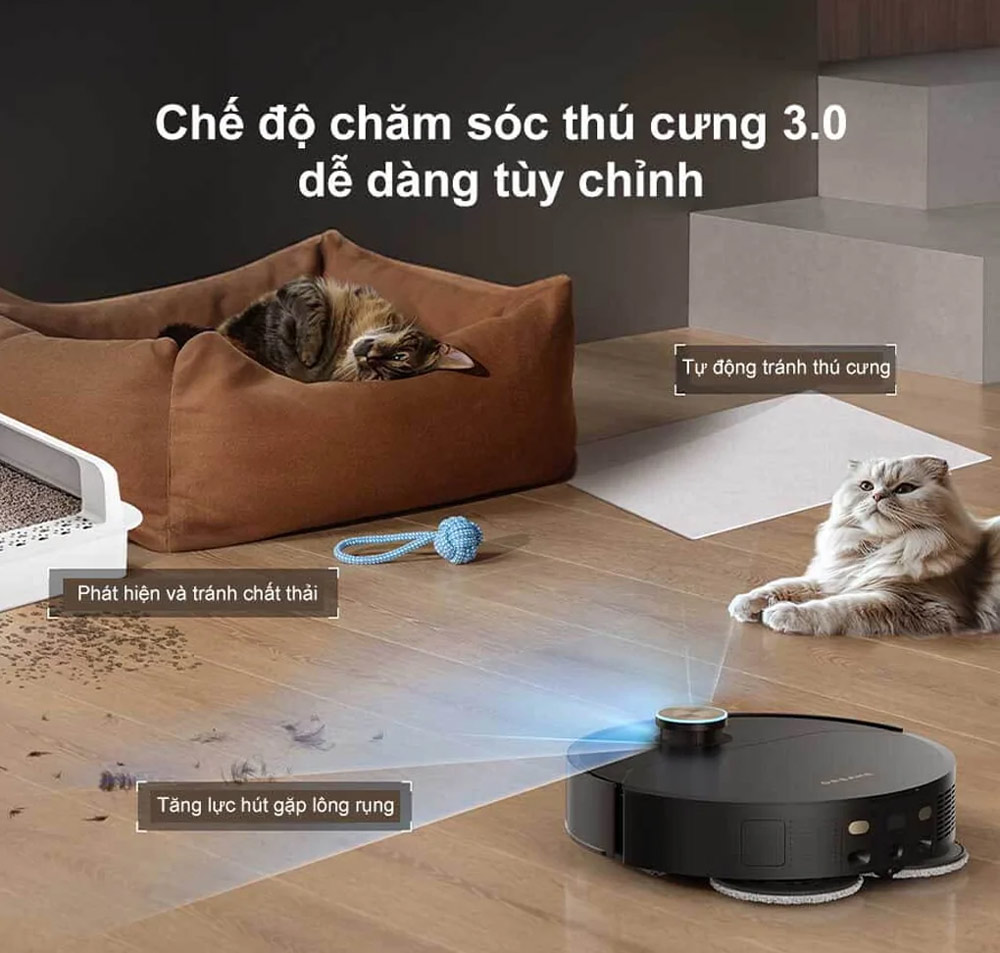 Chế độ chăm sóc thú cưng 3.0