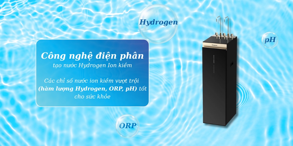 Công nghệ điện phân trên Máy Lọc Nước Kangaroo KGRP13A201E3