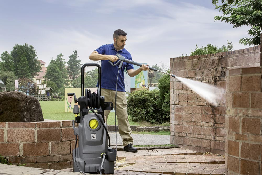 Karcher HD 5/11 trang bị đầu phun xoáy