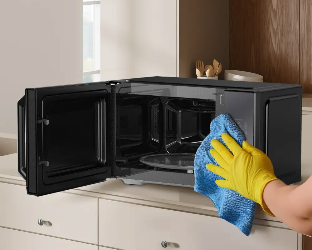 Giữ cho Lò vi sóng Toshiba MW3-EG26PE(BM) luôn sạch đẹp