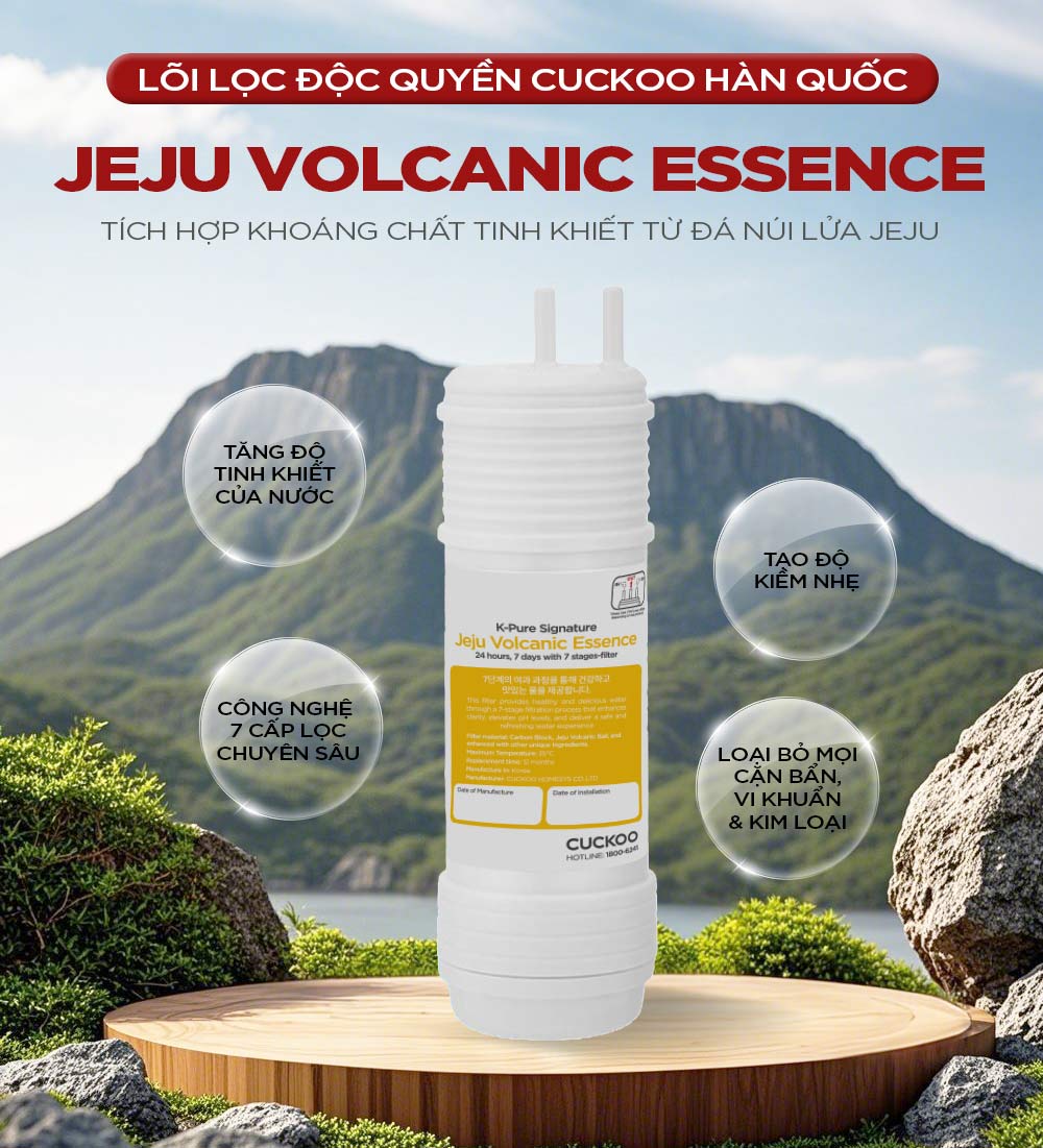 Lõi lọc Jeju Volcanic Essence CP-CRPV1101S/BKVNCV