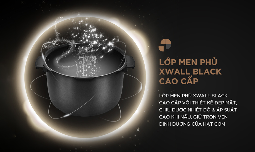 Lớp men phủ Xwall Black cao cấp